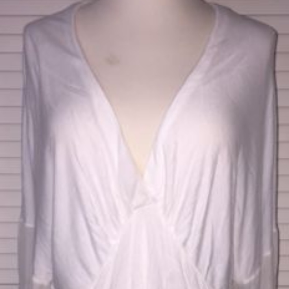 L.A.M.B. Gwen Stefani White Blouse